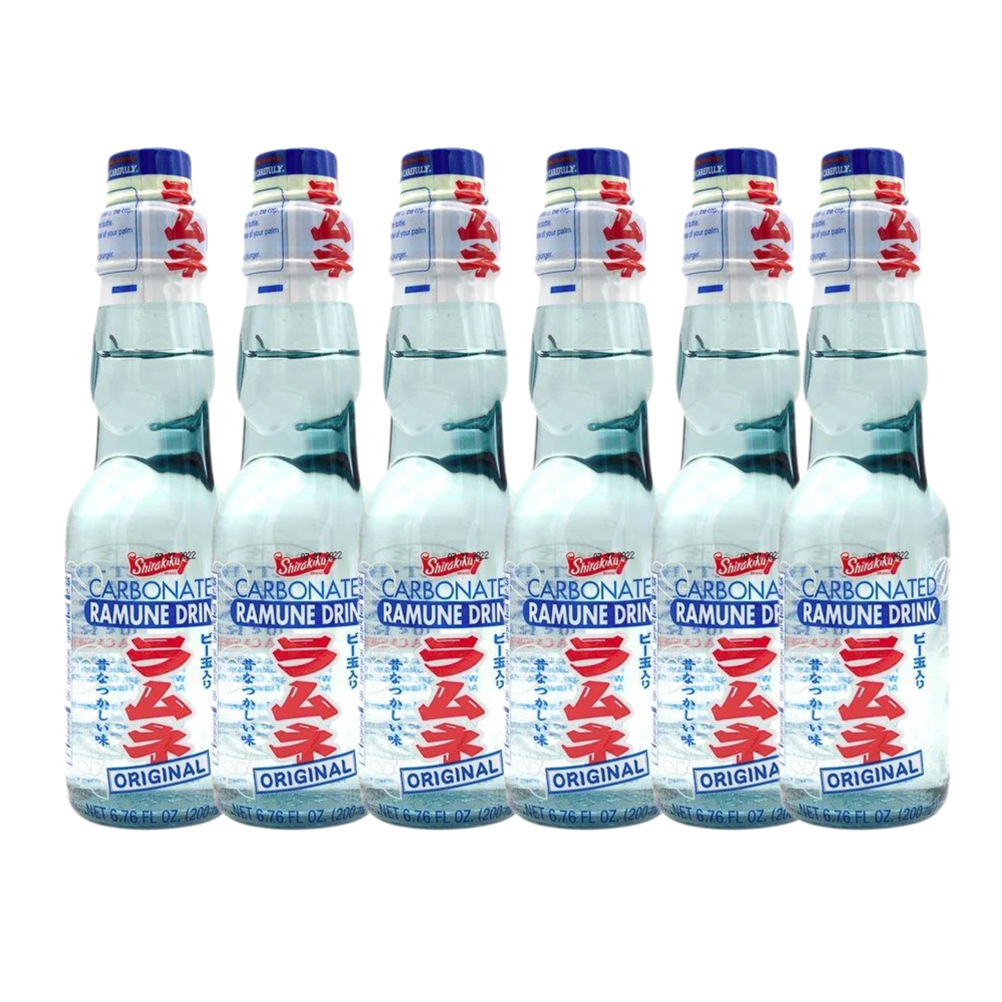 Ramune Japanese Drinks (Original Flavor 6 Pack)